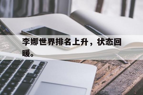 李娜世界排名上升，状态回暖。