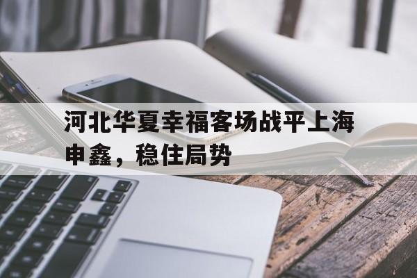 河北华夏幸福客场战平上海申鑫，稳住局势